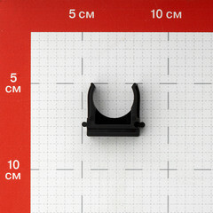 Крепеж-клипса для труб 25 мм Greenel черная (90 шт.) (GE50142-05) - фото 3