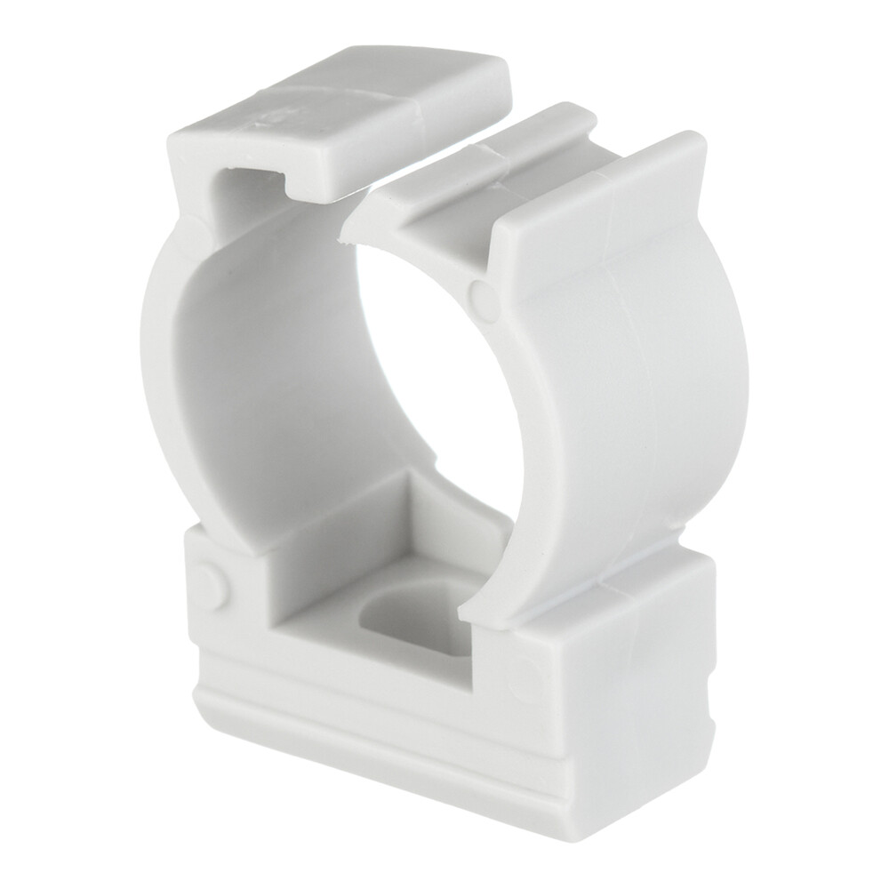 Изображение товара Крепеж-клипса для труб 16 мм Greenel с фиксатором серая (100 шт.) (GE50180) Изображение товара Крепеж-клипса для труб 16 мм Greenel с фиксатором серая (100 шт.) (GE50180)