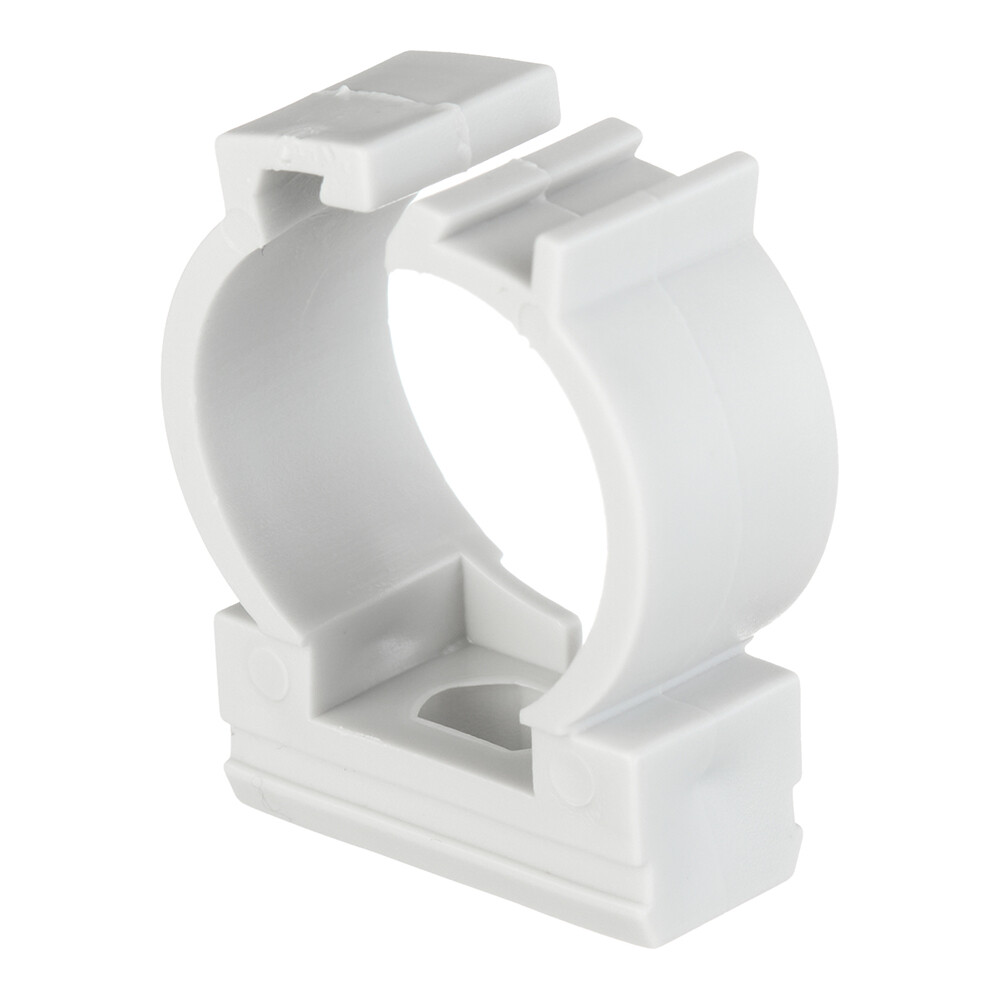 Изображение товара Крепеж-клипса Greenel GE50181 для труб 20 мм серого цвета