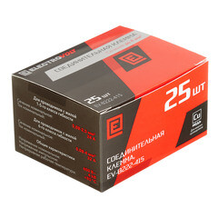 Клемма на 5 проводов Electrovolt EV-B222-415 0,08-4 кв.мм самозажимная без пасты (25 шт.) (ЦБ-00017478) - фото 3