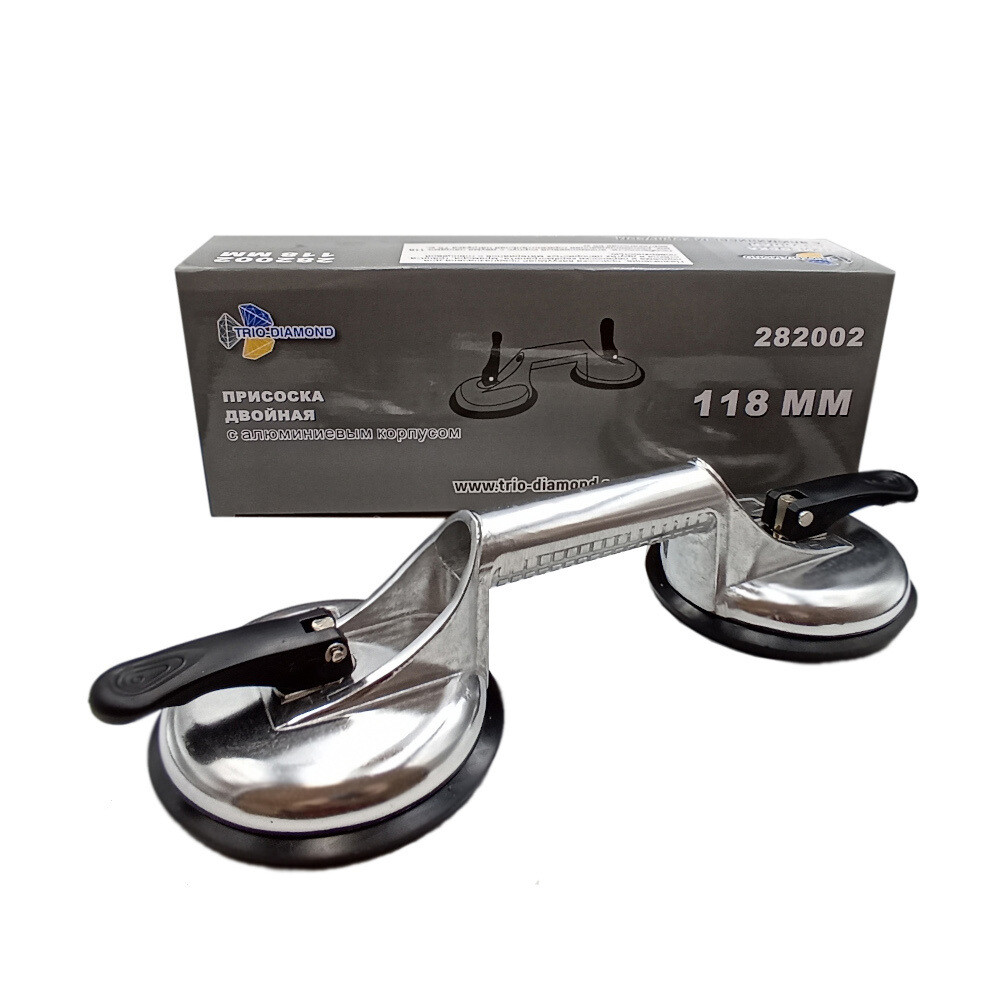 Изображение товара Присоска двойная для плитки и стекла Trio-Diamond 282002