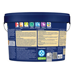 Краска моющаяся Dulux/Luxium Ultra Resist кухня и ванная база BС бесцветная 2,3 л - фото 3