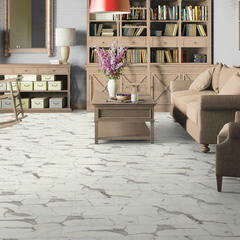 Плитка LVT Tarkett Lounge Sander DJ клеевая 2,09 кв.м 3 мм с микрофаской - фото 7