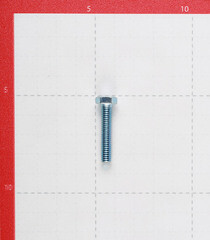 Болт оцинкованный M6x30 мм DIN 933 (5 шт.) - фото 2