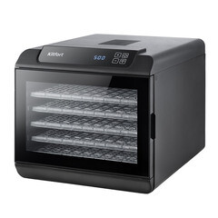 Сушилка для овощей и фруктов Kitfort КТ-1905 черная