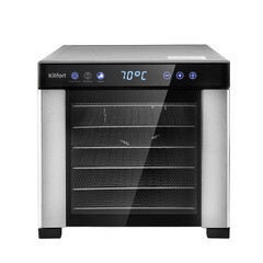 Сушилка для овощей и фруктов Kitfort КТ-1916 черно-серебристая - фото 5