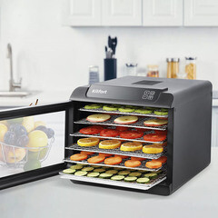 Сушилка для овощей и фруктов Kitfort КТ-1904 черная - фото 6