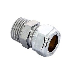 Соединитель прямой Tiemme 10 обж(ц) х 1/2 НР(ш) (1130024) - фото 3