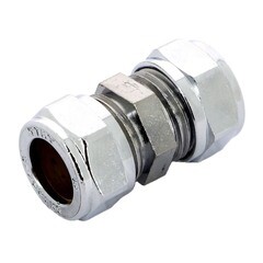 Изображение товара Соединитель прямой Tiemme 12 обж(ц) х 12 обж(ц) (1130011)