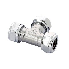 Тройник Tiemme 15 обж(ц) х 15 обж(ц) х 15 обж(ц) (1130012) - фото 3