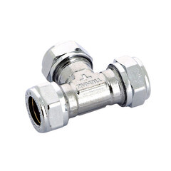 Тройник Tiemme 15 обж(ц) х 15 обж(ц) х 15 обж(ц) (1130012) - фото 2