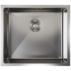 Мойка для кухни Mixline Pro 50х44х20 см врезная с сифоном сталь сатин (548568/7805) - фото 2