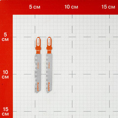 Пилки для лобзика Rage by Vira T118A (552038) по металлу L50 мм чистый рез (2 шт.) - фото 2