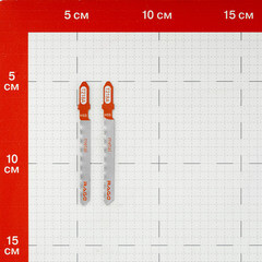 Пилки для лобзика Rage by Vira T218A (552029) по металлу L50 мм криволинейный рез (2 шт.) - фото 3