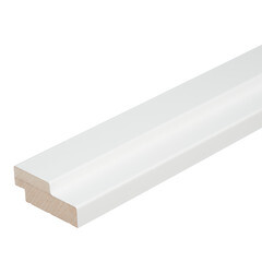 Изображение товара Коробка дверная Smart 70х28х2100 мм (1000 мм) ПВХ белая с петлями (2,5 шт.)