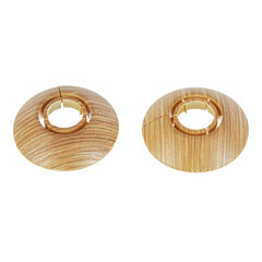 Изображение товара Обвод для труб ПВХ декоративный Идеал 16-22 мм дуб светлый (2 шт.)