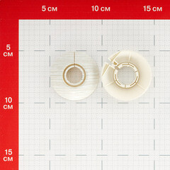Обвод для труб ПВХ декоративный Идеал 16-22 мм ясень белый (2 шт.) - фото 2
