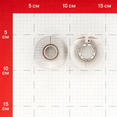 Обвод для труб ПВХ декоративный Идеал 16-22 мм ясень серый (2 шт.) - фото 2