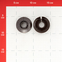 Обвод для труб ПВХ декоративный Идеал 16-22 мм венге темный (2 шт.) - фото 2