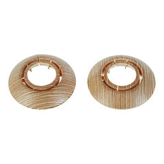 Обвод для труб ПВХ декоративный Идеал 25-34 мм дуб рустик (2 шт.) - фото 1