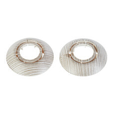 Обвод для труб ПВХ декоративный Идеал 25-34 мм ясень серый (2 шт.)