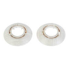 Обвод для труб ПВХ декоративный Идеал 25-34 мм клен серый (2 шт.)