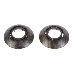 Обвод для труб ПВХ декоративный Идеал 25-34 мм венге темный (2 шт.) - фото 1