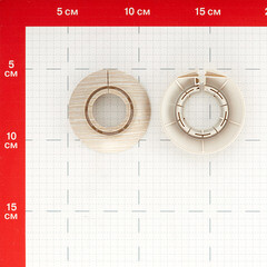 Обвод для труб ПВХ декоративный Идеал 25-34 мм дуб палена (2 шт.) - фото 2