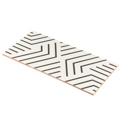 Плитка облицовочная Lavelly Skandi Lines белая 400х200х8 мм (15 шт.=1,2 кв.м) - фото 13