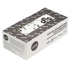 Плитка облицовочная Lavelly Skandi Flowers белая 400х200х8 мм (15 шт.=1,2 кв.м) - фото 6