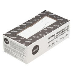 Плитка облицовочная Lavelly Skandi Marble Mosaic белая рельеф 400х200х8 мм (15 шт.=1,2 кв.м) - фото 9