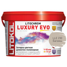 Затирка цементно-полимерная Litokol Litochrom Luxury EVO багамы 2 кг