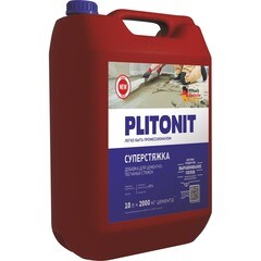 Изображение товара Добавка пластификатор для растворов Plitonit СуперСтяжка 10 л