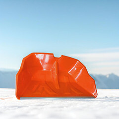 Лопата снеговая Инструм-Агро SnowNord полипропилен без черенка 400х580 мм (100191-1) - фото 2