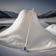Ледоруб с деревянным черенком 200х1300 мм (100415-1) - фото 2