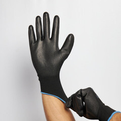 Перчатки полиамидные 13 нитей с полиуретановым покрытием Delta Plus VE702 10 (XL) - фото 7