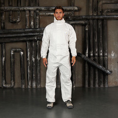 Комбинезон защитный Delta Plus DT115 48-50 рост 172-180 см белый - фото 3