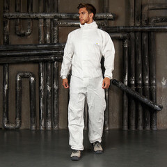 Комбинезон защитный Delta Plus DT115 48-50 рост 172-180 см белый - фото 12