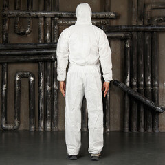 Комбинезон защитный Delta Plus DT115 48-50 рост 172-180 см белый - фото 10