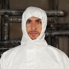 Комбинезон защитный Delta Plus DT115 48-50 рост 172-180 см белый - фото 9