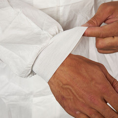 Комбинезон защитный Delta Plus DT115 48-50 рост 172-180 см белый - фото 7