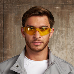 Очки защитные Delta Plus Brava открытые с желтыми линзами (BRAV2JA) - фото 5