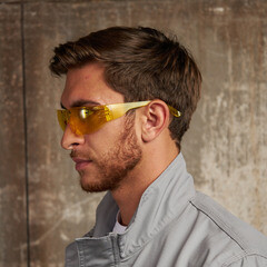 Очки защитные Delta Plus Brava открытые с желтыми линзами (BRAV2JA) - фото 2