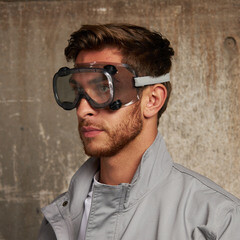 Очки защитные Delta Plus Ruiz закрытые с прозрачными линзами (RUIZ1VI) - фото 2