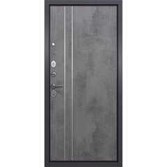 Дверь входная Mastino Раин левая букле графит - бетон 860х2050 мм - фото 19