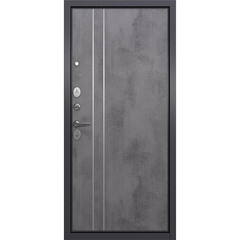 Дверь входная Mastino Раин левая букле графит - бетон 960х2050 мм - фото 18