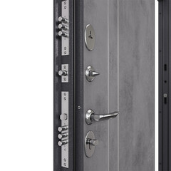 Дверь входная Mastino Раин левая букле графит - бетон 960х2050 мм - фото 15