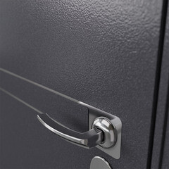 Дверь входная Mastino Раин левая букле графит - бетон 960х2050 мм - фото 9