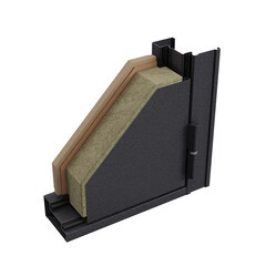 Дверь входная Mastino Раин правая букле графит - бетон 960х2050 мм - фото 7