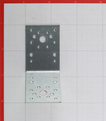 Уголок соединительный для стропильных соединений оцинкованный 90х90х65х2 мм 135° - фото 2